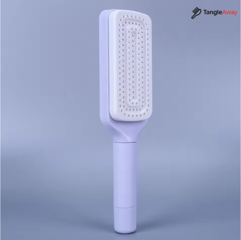 TangleAway™ – Self-Cleaning Anti-Static Hair Brush