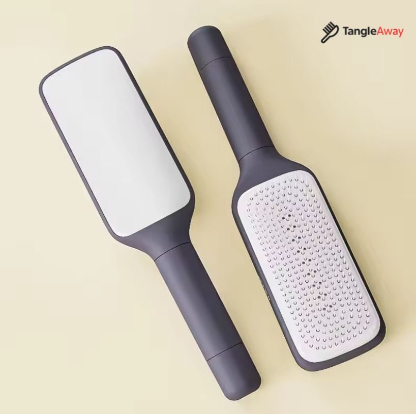 TangleAway™ – Self-Cleaning Anti-Static Hair Brush